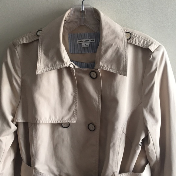 Dalia Collection Tan Jacket Size M - Picture 2 of 8